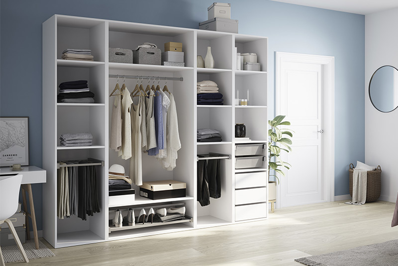 Dressing à composer Homny blanc - Brico Dépôt