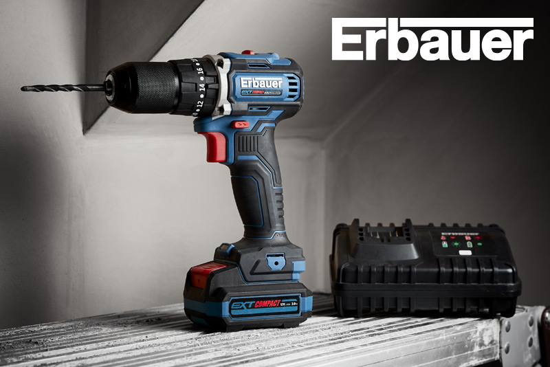 Composez votre pack : perceuse + accessoires Erbauer - Brico Dépôt