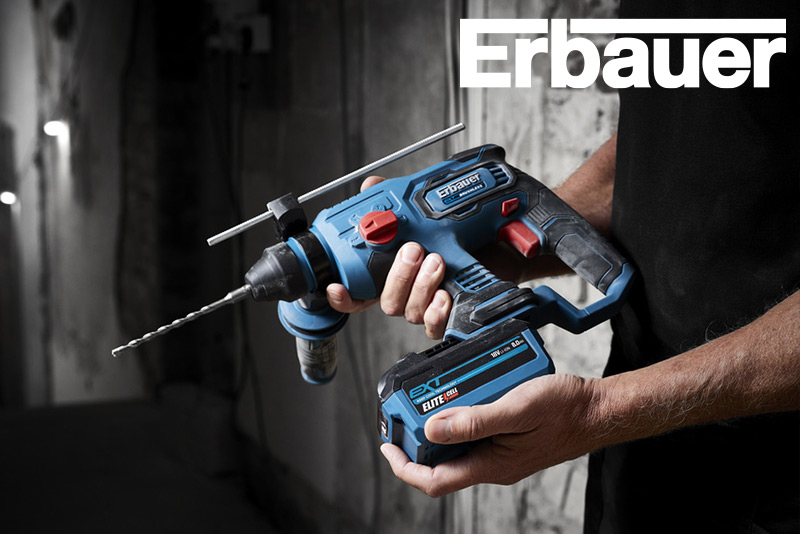 Composez votre pack : perforateur + accessoires Erbauer - Brico Dépôt