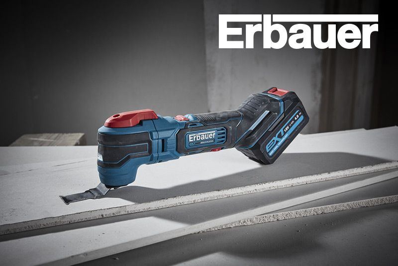 Composez votre pack : outil multifonction + accessoires Erbauer - Brico Dépôt