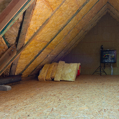 Isolation des combles perdus