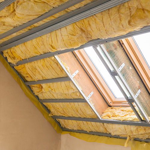 Isolation des combles aménageables