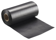 Bande d'arase noire L. 25 m l.26 cm Ep 300 microns - Onduline - Brico Dépôt