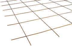 Panneau treillis soudé L. 2,40 x l. 1,20 m, avec une maille 20 x 20 cm - Brico Dépôt