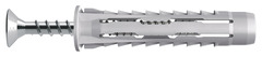 50 chevilles nylon universelles 6x30 + vis - Diall - Brico Dépôt