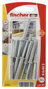 Lot de 12 chevilles nylon - Ø6 x 40 mm - Fischer - Brico Dépôt