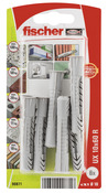 Lot de 6 chevilles nylon universelles Ø10 x 60 - Fischer - Brico Dépôt