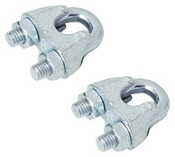 2 serre-câbles étriers Ø 8 mm - Diall - Brico Dépôt