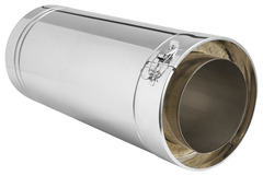 Tuyau droit en inox Ø 150 mm L. 0,5 m - Brico Dépôt