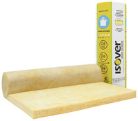 Laine de verre semi-rigide non revêtue ép. 60 mm   - Isover - Brico Dépôt
