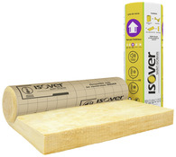 Laine de verre 120mm Mur 32 R:3,75 - 2,7m x 1,2m - Rouleau kraft - Isover - Brico Dépôt