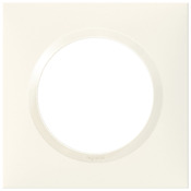 Plaque 1 poste carrée "Dooxie" blanc - Legrand - Brico Dépôt