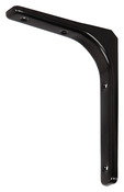 Équerre emboutie 150 x 200 mm noir - Form - Brico Dépôt