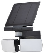 Projecteur solaire gris 2 têtes "brampton" 1000 lm - Marque BLOOMA - Brico Dépôt