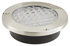 Lot 2 spots terrasse solaire alu brosse "glend" - Marque BLOOMA - Brico Dépôt