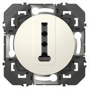 Prise téléphone en "T" "Dooxie" blanc - Legrand - Brico Dépôt