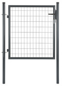 Portillon grillagé gris L. 1 x H. 1 m - Marque BLOOMA - Brico Dépôt