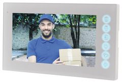 Écran portier vidéo filaire 7" "Jelbi" - Blyss - Brico Dépôt