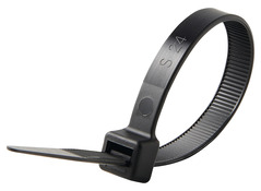 Lot de 25 colliers de fixation noir 9 x 200 mm - Brico Dépôt