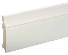 Plinthe moulurée blanche - L. 220 x l. 10 cm x Ép. 19 mm - GoodHome - Brico Dépôt