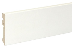 Plinthe moulurée blanche L. 220 cm x l. 100 mm x Ép. 16 mm - GoodHome - Brico Dépôt