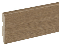 Plinthe décor imitation chêne marron L. 220 x - H. 8 cm x Ép. 13 mm - GoodHome - Brico Dépôt