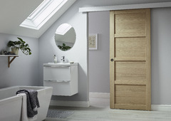 Système applique pour porte en bois + habillage MDF - Brico Dépôt