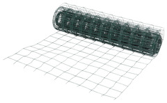 Rouleau grillage soudé vert - 100 x 100 mm - H. 100 cm x L. 20 m - Brico Dépôt