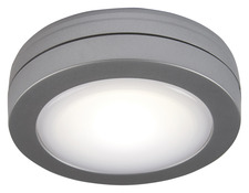 Eclairage de placard push on 7cm gris - Brico Dépôt