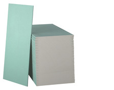 Quart de plaque de plâtre BA 13 hydrofuge NF** - L. 1,25 x l. 0,60 m x Ép. 12 mm - Planodis - Brico Dépôt