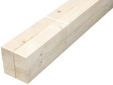 Botte de 4 tasseaux en sapin brut L. 2,40 m - Section 50 x 47 mm - Brico Dépôt