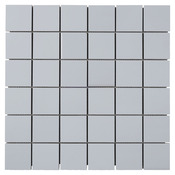 Mosaïque "Plain" gris clair - l. 30 x L. 30 cm - Carreaux 5 x 5 mm - Colours - Brico Dépôt