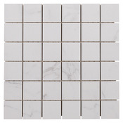 Mosaïque "Elegance Marble" blanc - l. 30 x L. 30 cm - Colours - Brico Dépôt