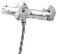 Mitigeur bain/douche thermostatique "Mulga" - GoodHome - Brico Dépôt