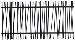 Panneau décoratif en métal anthracite "Neva" - H. 1,75 m. x l. 90 cm - Marque BLOOMA - Brico Dépôt