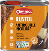 Antirouille additif pour tous les types de surfaces intérieures et extérieures - 0,5 L - Rustol - Brico Dépôt