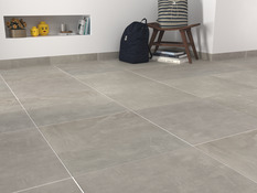 Carrelage de sol intérieur "Floated" gris clair - l. 60 x L. 60 cm - Colours - Brico Dépôt