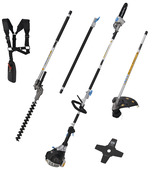 _RETRAIT_SOLDES_OUTILLAGE__Débroussailleuse thermique 25 cm³ 4-en-1 - Mac Allister - Brico Dépôt