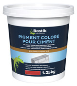 Colorant rouge pour ciment  - 1.25 kg - Bostik - Brico Dépôt