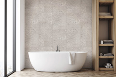 Lambris PVC imitation carreaux de ciment L. 2,60 m x l. 35 cm x Ép. 5 mm - Brico Dépôt