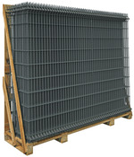 Panneau grillage rigide gris Louga – H. 153 cm - Marque BLOOMA - Brico Dépôt