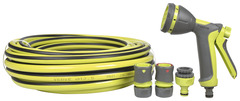 Tuyau arrosage 5 couches + 2 connecteurs - Brico Dépôt