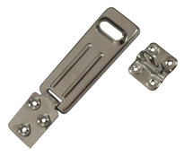 Verrou 120 x 30 mm Moraillon et demi-anneau - Brico Dépôt