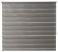 Store enrouleur jour/nuit polyester zébré blanc - l. 160 X H. 180 cm - Colours - Brico Dépôt