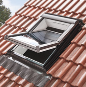 Raccord d'étanchéité RF005 anthracite pour fenêtre de toit haut. 78 x larg. 55 cm - Brico Dépôt