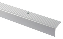 Nez de marche aluminium mat L. 1800 x l. 35 x Ép. 25 mm - GoodHome - Brico Dépôt