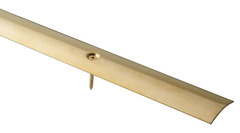 Barre de seuil en acier laitonné long. 1800 x larg. 30 mm - Brico Dépôt