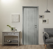 Bloc-porte bois "EXMOOR" gris L. 73 cm - Brico Dépôt