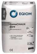 Chaux pure hydraulique blanche** 25 kg - Brico Dépôt