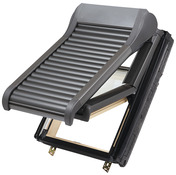 Volet roulant électrique pour fenêtre de toit - H. 98 x l. 78 cm - Brico Dépôt